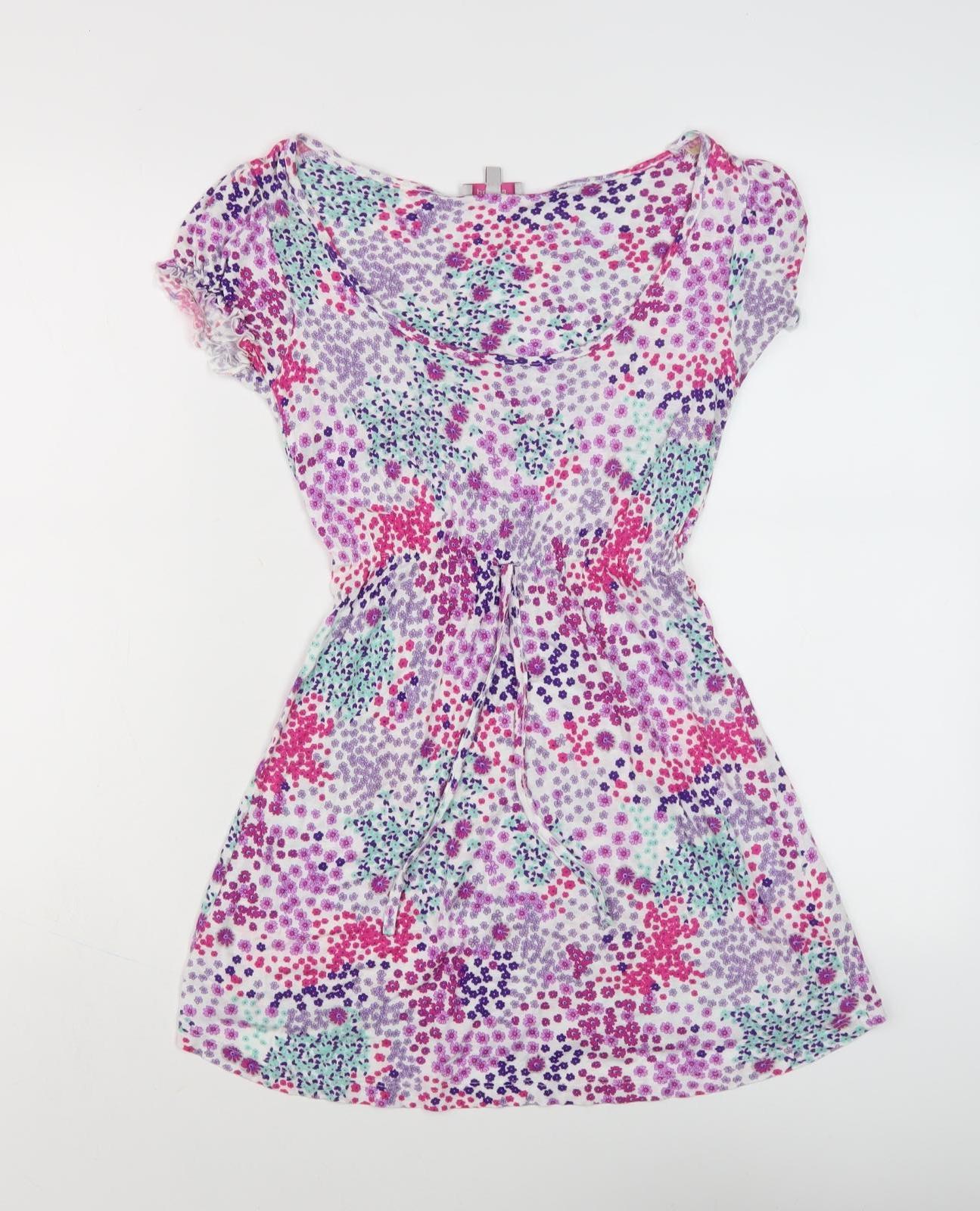 Per Una Women's Multicoloured Floral T-Shirt Size 8