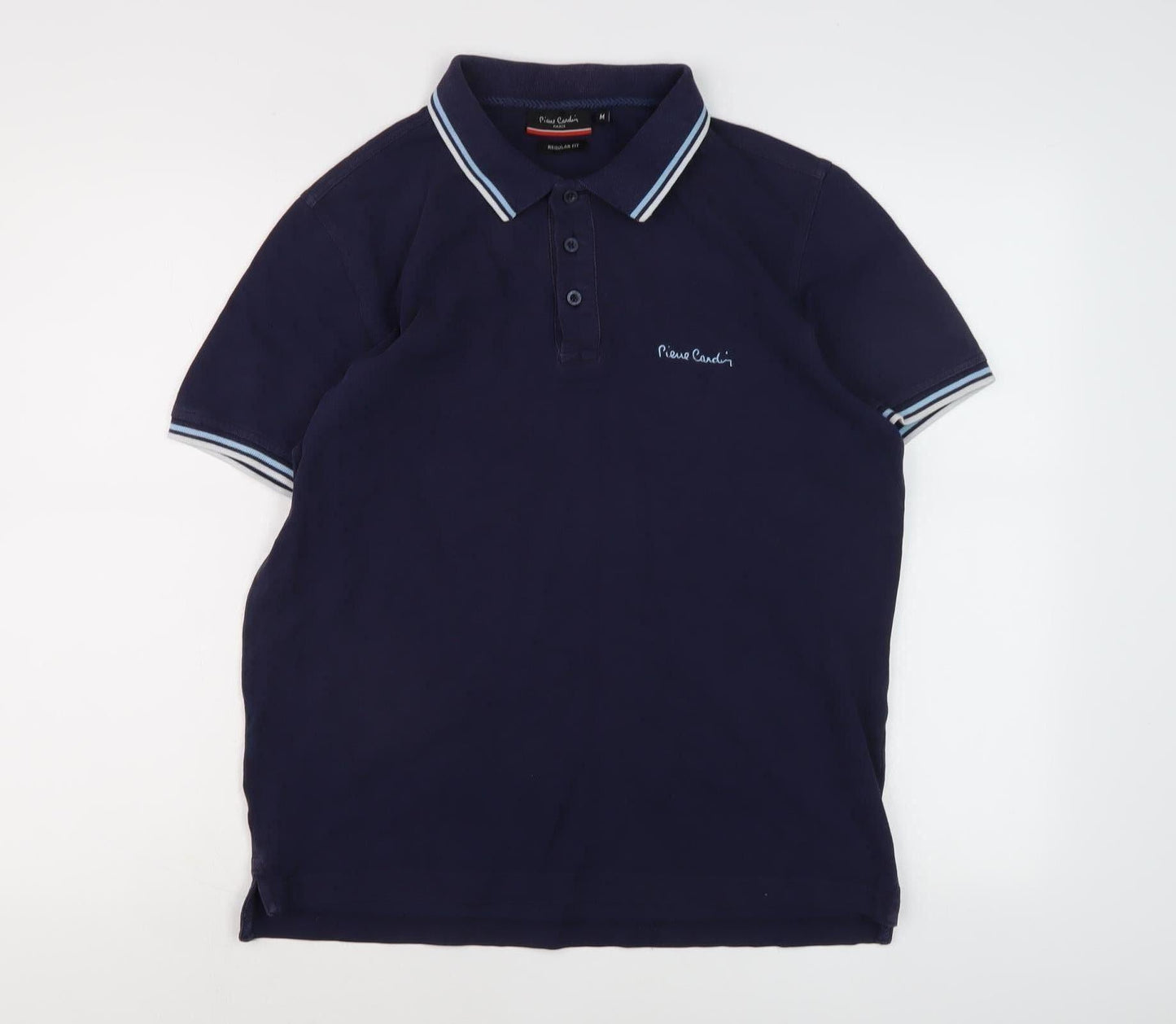 Pierre Cardin Men's Blue Polo M Regular Fit