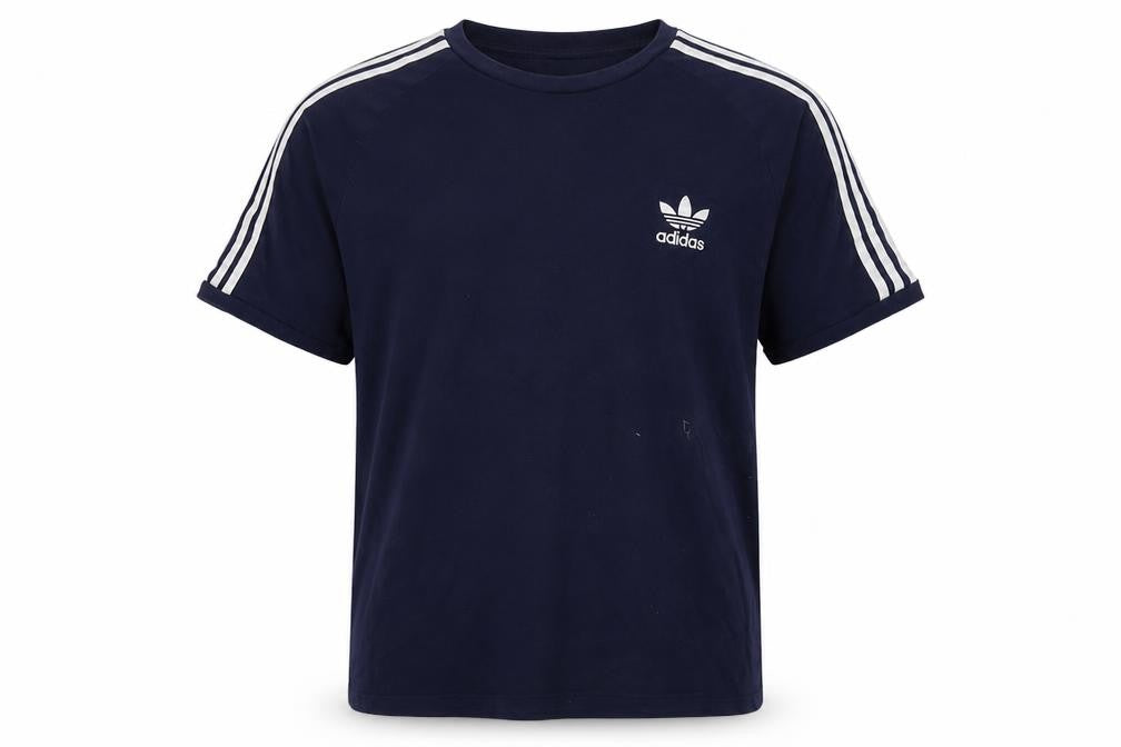 Mens UK Size L adidas Blue  T-Shirt