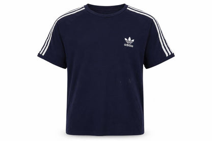 Mens UK Size L adidas Blue  T-Shirt