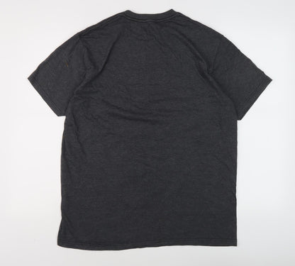 Levi's Men's Black Graphic Print T-Shirt L