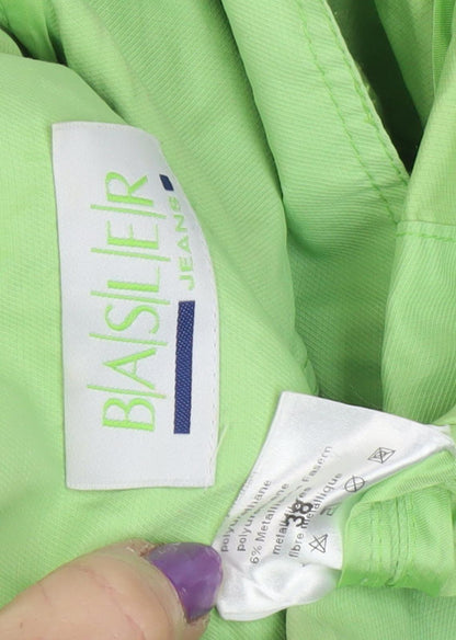 Basler Jeans Women’s Green Button-Up Shirt - Size 10