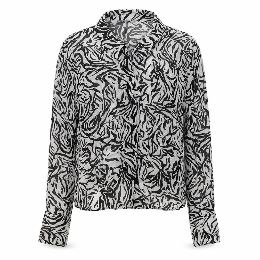 Womens UK Size XL Zara Multicoloured Basic Blouse