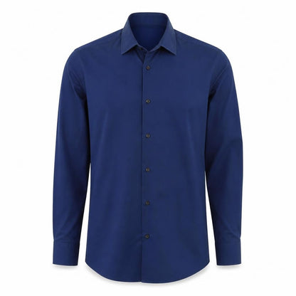 Mens UK Collar Size 15 Slim NEXT Smart Blue  Dress Shirt