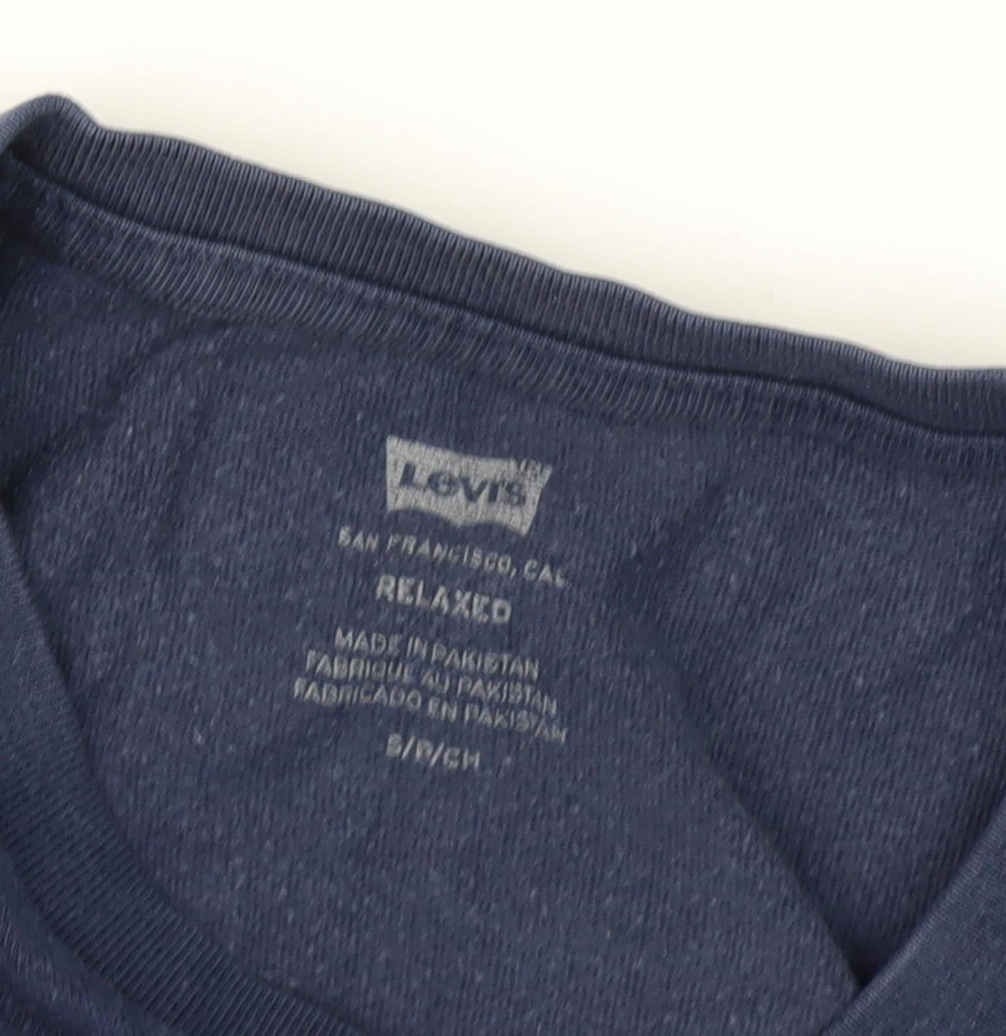 Levi's Men's Blue Relaxed Fit T-Shirt, Size L