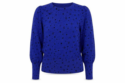 Womens UK Size M Marks and Spencer Blue Pullover Jumper