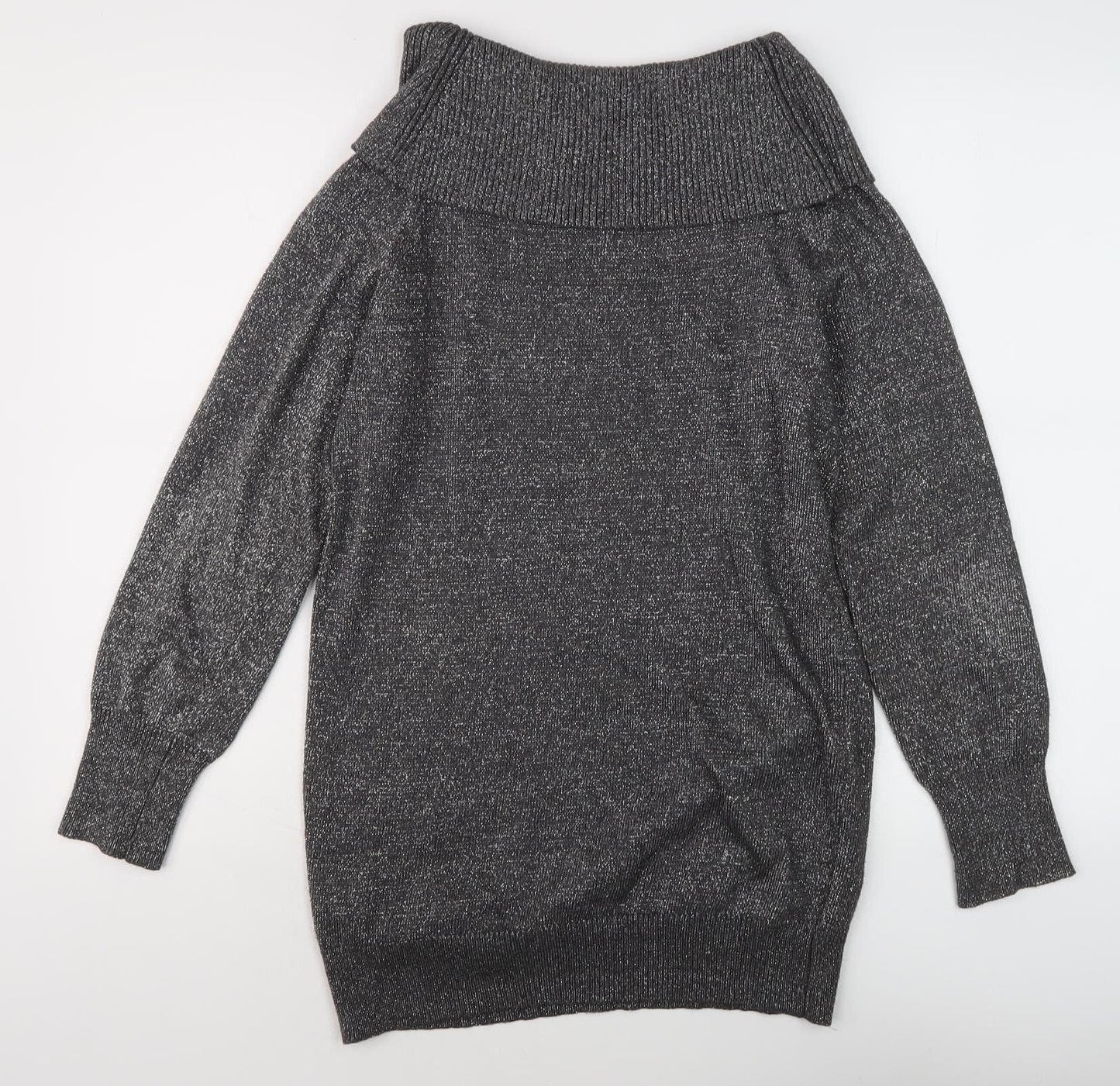 Womens UK Size M Wallis Grey Pullover Jumper