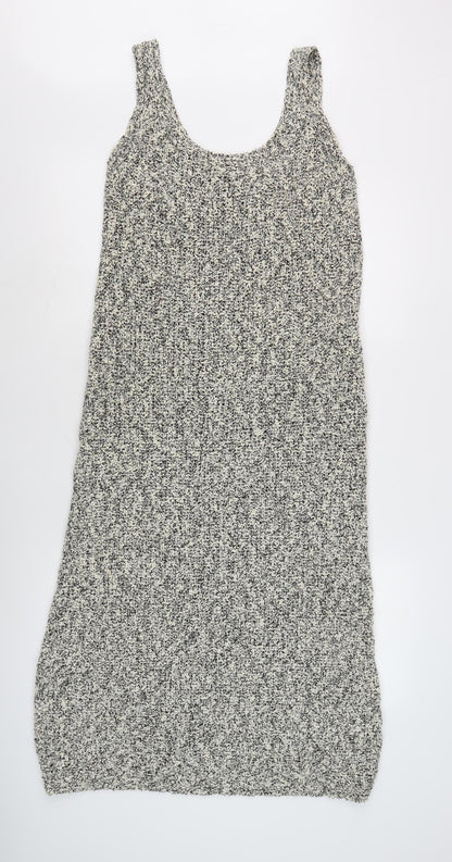 Zara Women’s Grey Knit Dress Size 12