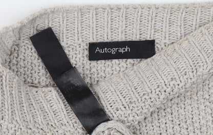 Marks and Spencer Women’s Beige Pullover Jumper Knit