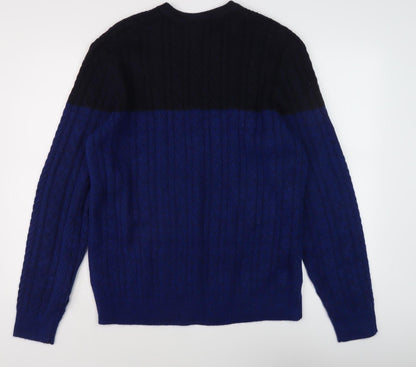 Marks and Spencer Men's XL Blue Pullover Jumper