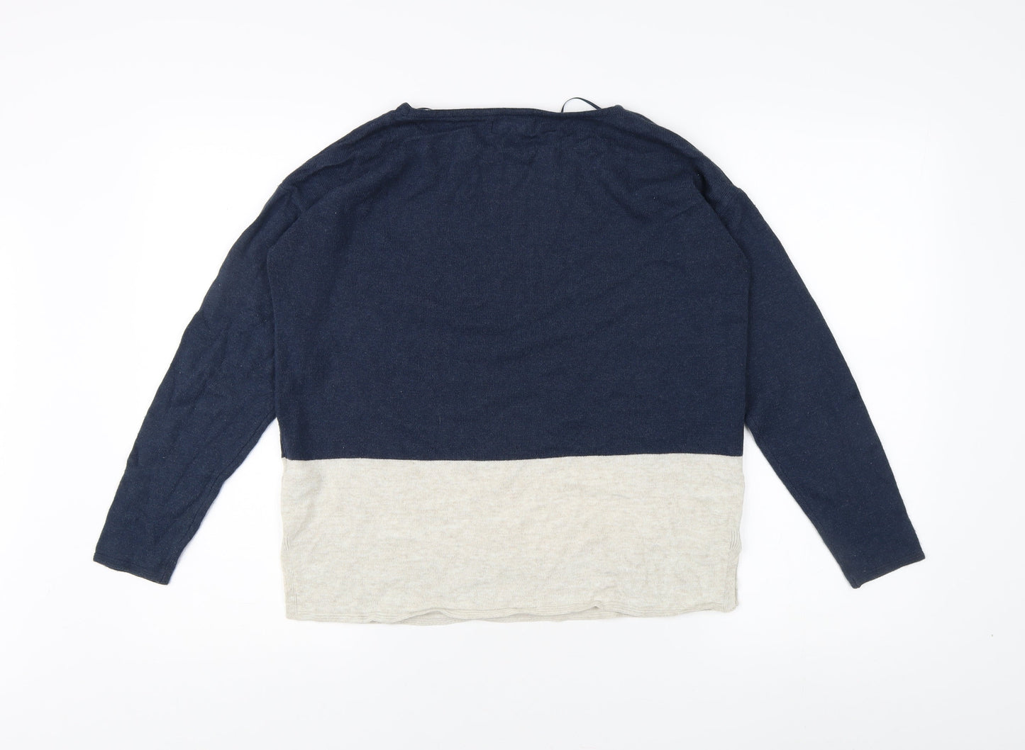 Fat Face Women's Blue Jumper, Size 8, Long Sleeve