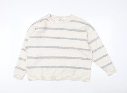 Womens UK Size XL Marks and Spencer Ivory Pullover Jumper