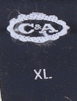 C&A Men's Ivory XL Pullover Jumper, Cable Knit Retro