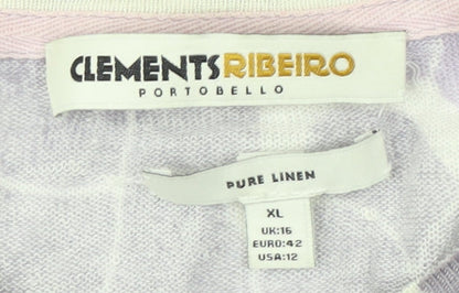 Clements Ribeiro Women's Multicoloured XL Cardigan