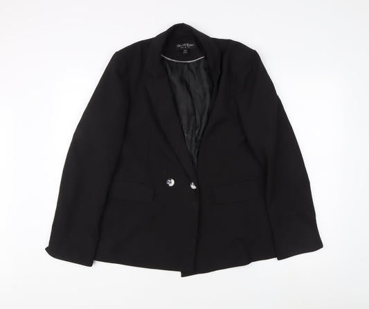 Miss Selfridge Women's Black Blazer Size 12