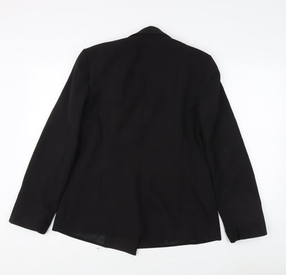 Miss Selfridge Women's Black Blazer Size 12