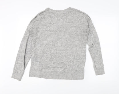 Abercrombie & Fitch Women's Grey Medium Pullover Jumper