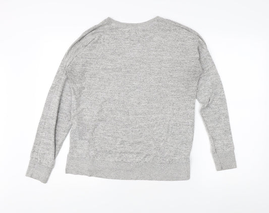 Abercrombie & Fitch Women's Grey Medium Pullover Jumper
