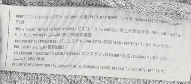 Abercrombie & Fitch Women's Grey Medium Pullover Jumper