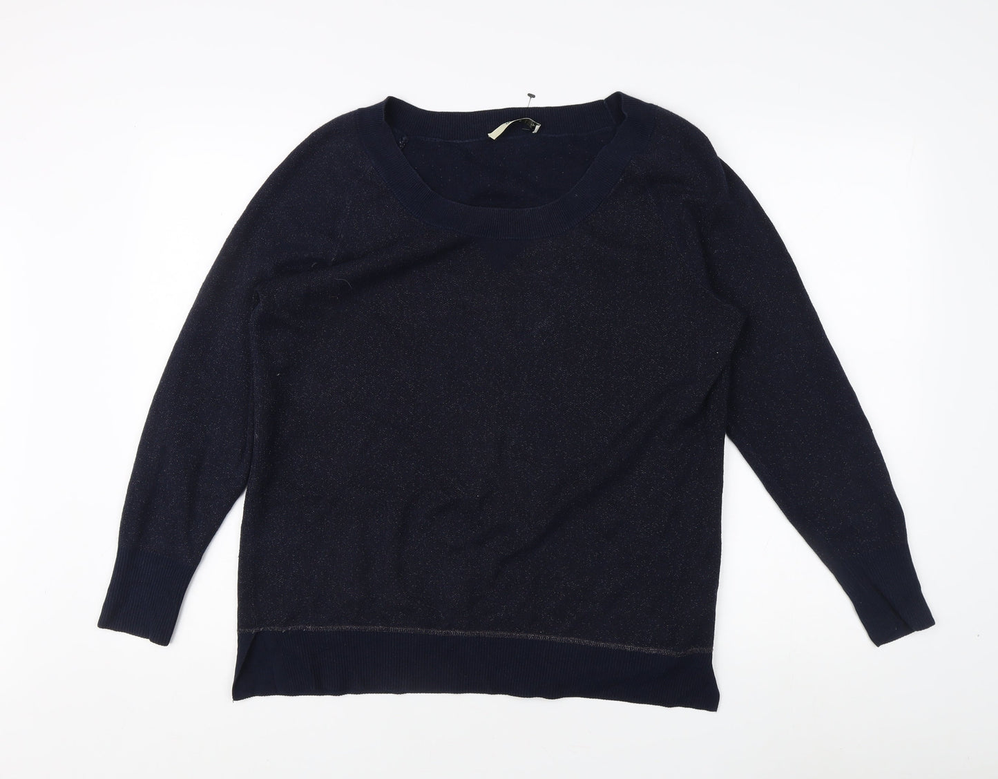 Womens UK Size M Oasis Blue Pullover Jumper