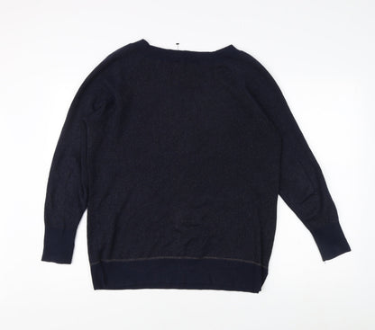 Womens UK Size M Oasis Blue Pullover Jumper