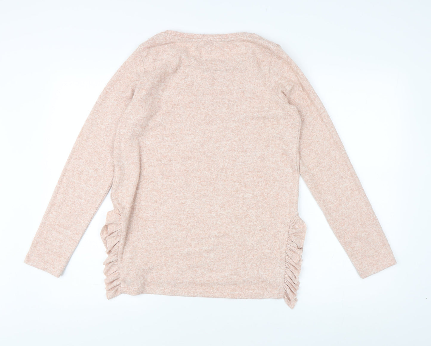 Womens UK Size 10 NEXT Beige Pullover Jumper