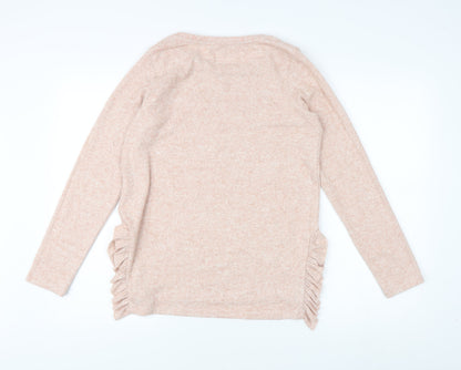 Womens UK Size 10 NEXT Beige Pullover Jumper