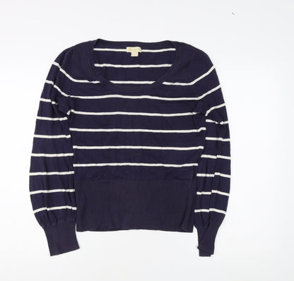 Womens UK Size 12 Monsoon Blue Pullover Jumper