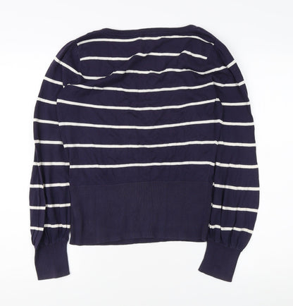 Womens UK Size 12 Monsoon Blue Pullover Jumper