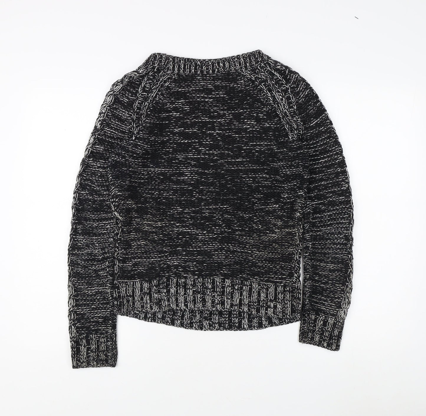 GAP Women's Black Cable-Knit Pullover Jumper XS
