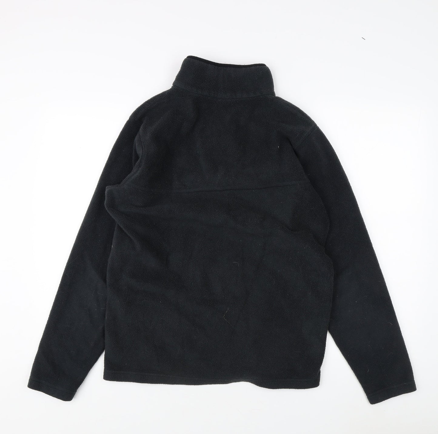 Mens UK Size S Columbia Black Henley Sweatshirt