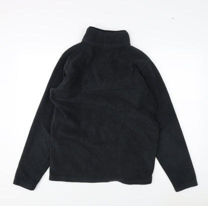 Mens UK Size S Columbia Black Henley Sweatshirt