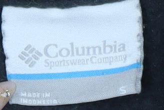 Mens UK Size S Columbia Black Henley Sweatshirt