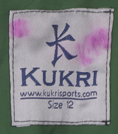 Kukri Women's Green Basic Jacket Size 12