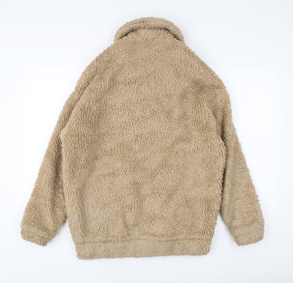 Womens UK Size 6 New Look Beige Basic Jacket