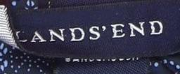 Womens UK Size L Lands' End Pink Quilted Coat