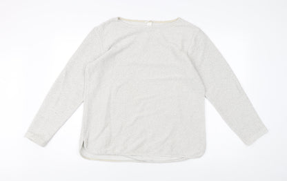 Womens UK Size L H&M Ivory Pullover Jumper