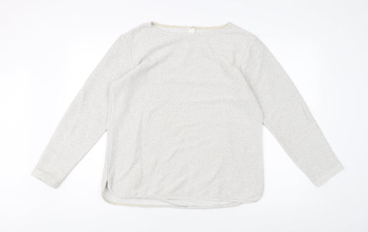 Womens UK Size L H&M Ivory Pullover Jumper