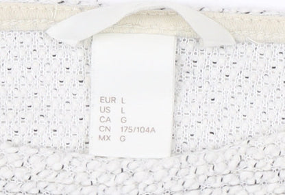 Womens UK Size L H&M Ivory Pullover Jumper