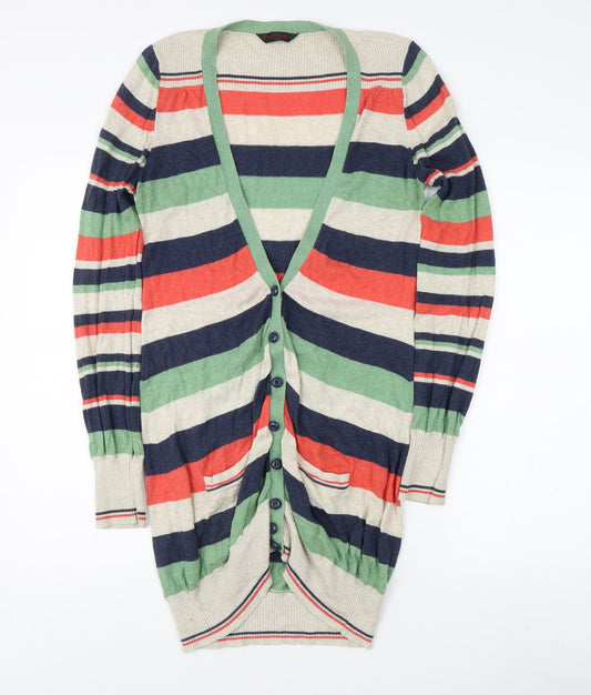 Womens UK Size 12 Miss Selfridge Multicoloured Cardigan Jumper