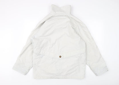 Nuage Women's White Mid-Length Jacket Size 10
