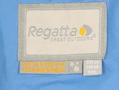 Mens UK Size 46 Regatta Blue Basic Jacket
