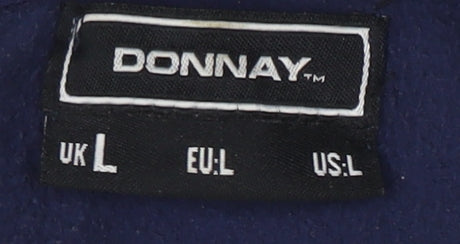 Mens UK Size L Donnay Blue Basic Jacket