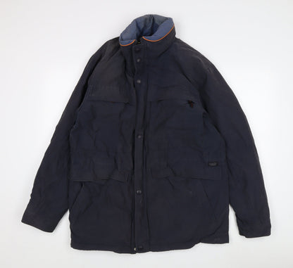 Mens UK Size M Guise Black Military Jacket