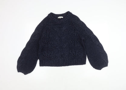 Womens UK Size S Great Plains Blue Jumper Jumper