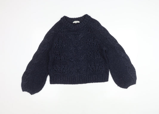 Womens UK Size S Great Plains Blue Jumper Jumper