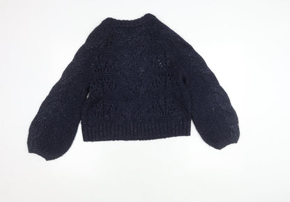 Womens UK Size S Great Plains Blue Jumper Jumper