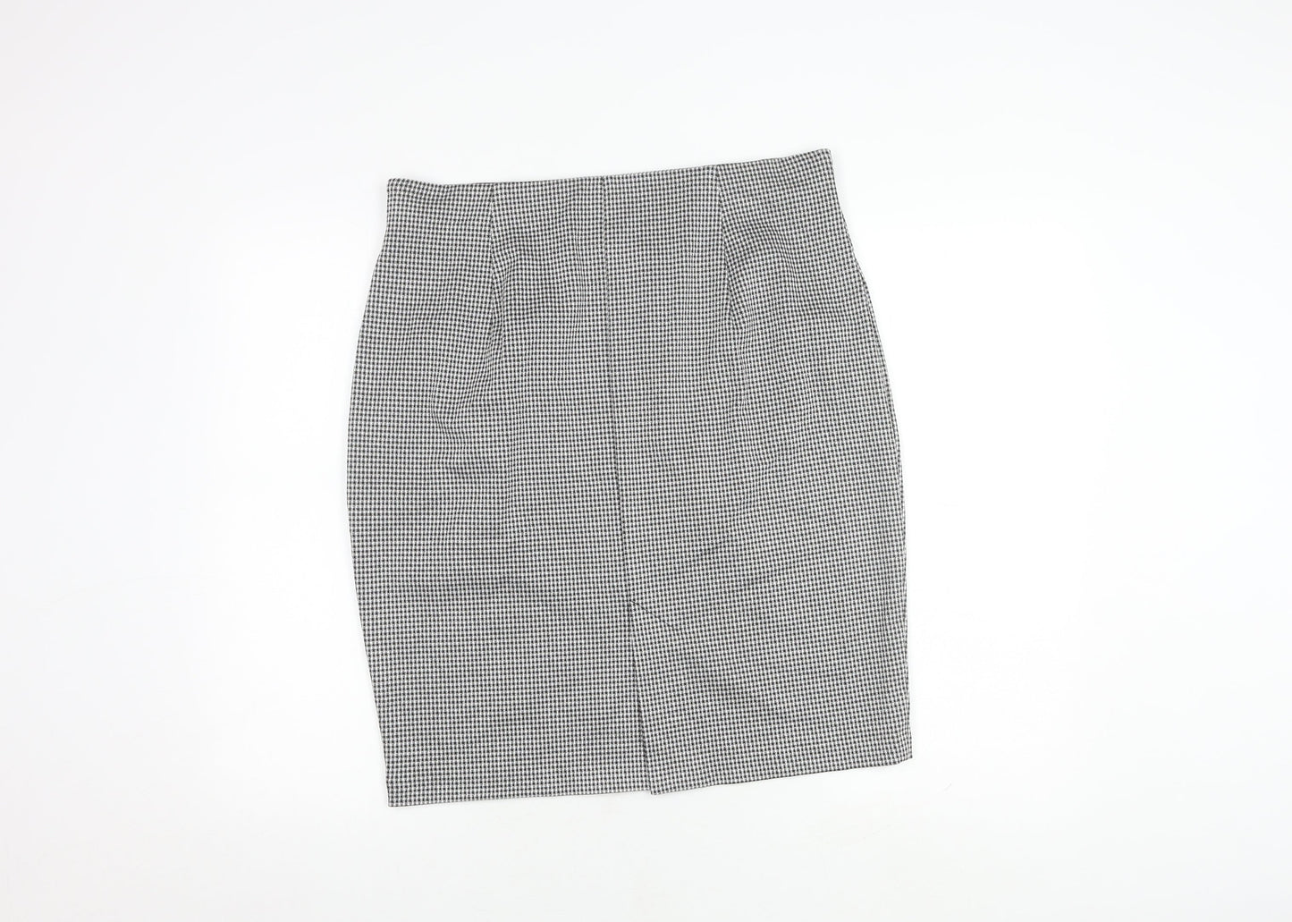 Marks and Spencer Women’s Black Check Pencil Skirt Size 16