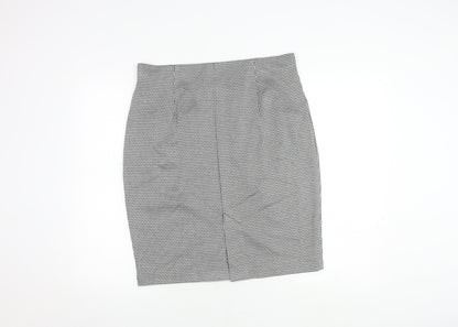 Marks and Spencer Women’s Black Check Pencil Skirt Size 16