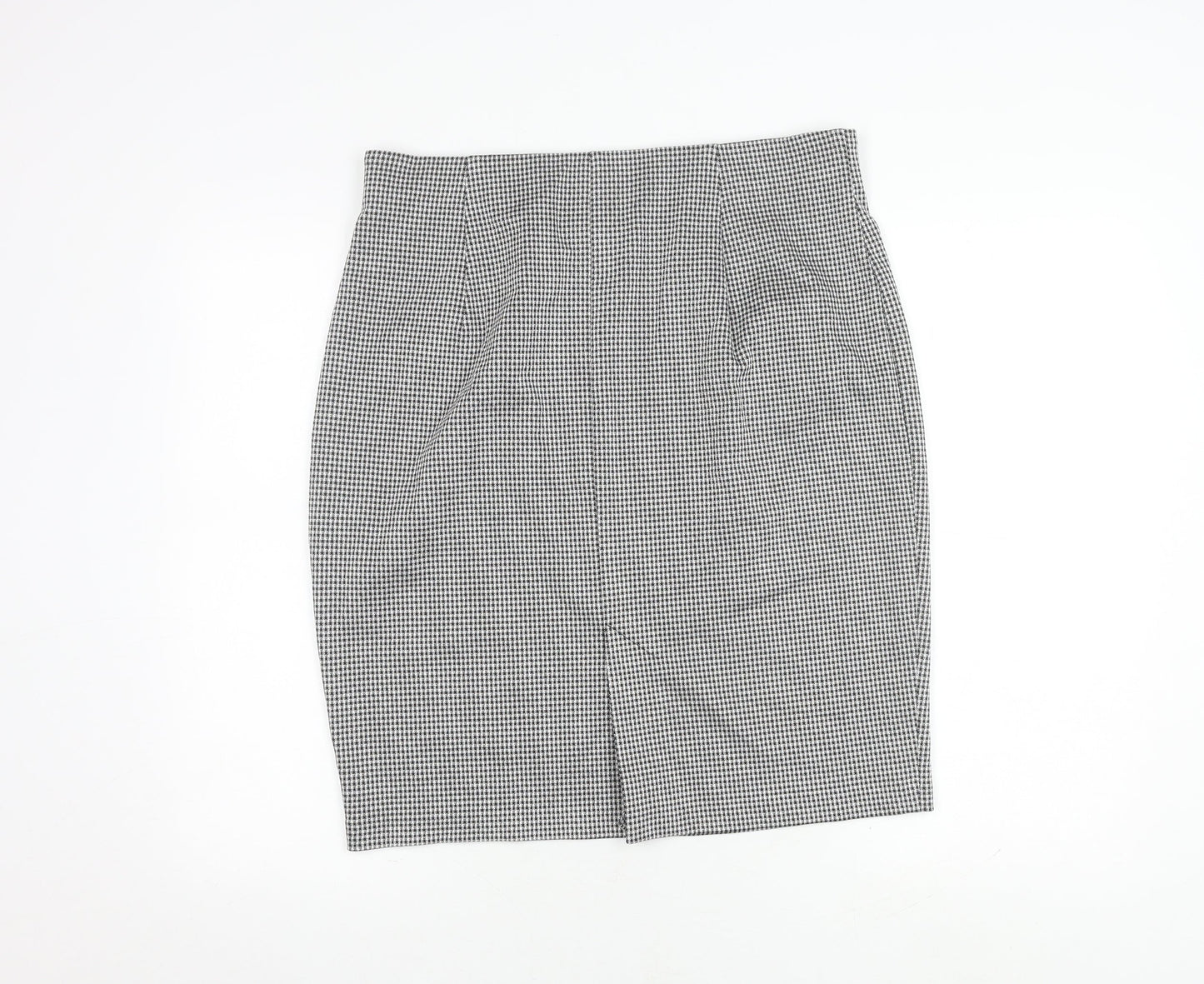 Marks and Spencer Women’s Black Check Pencil Skirt Size 16